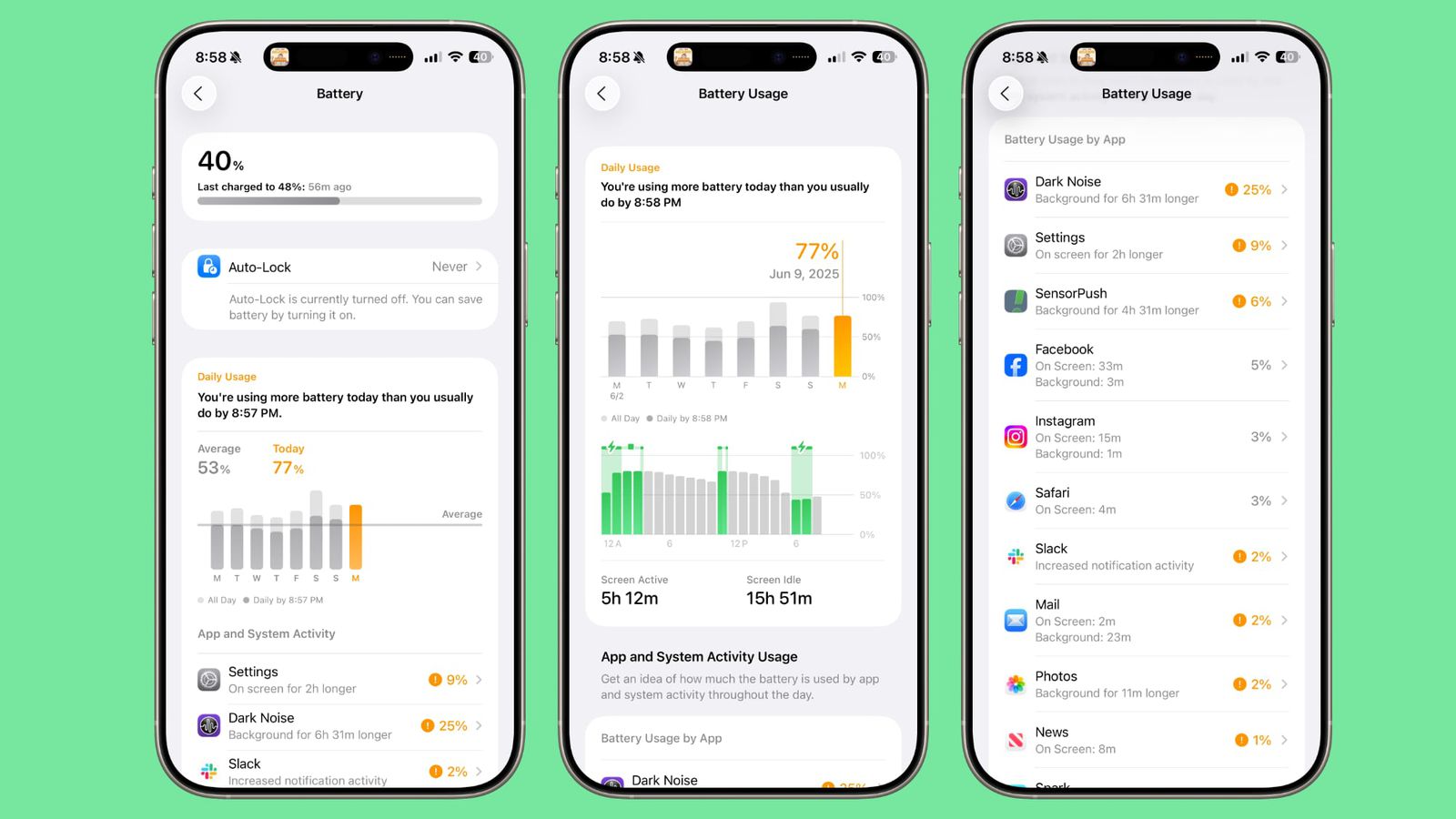 Ces 3 nouveautés d'iOS 26 qui vont faire du bien aux anxieux de la batterie