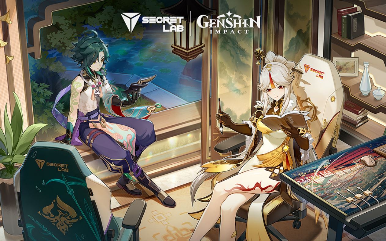 Genshin Impact s'invite chez Secretlab : deux chaises gaming collectors aux couleurs du RPG
