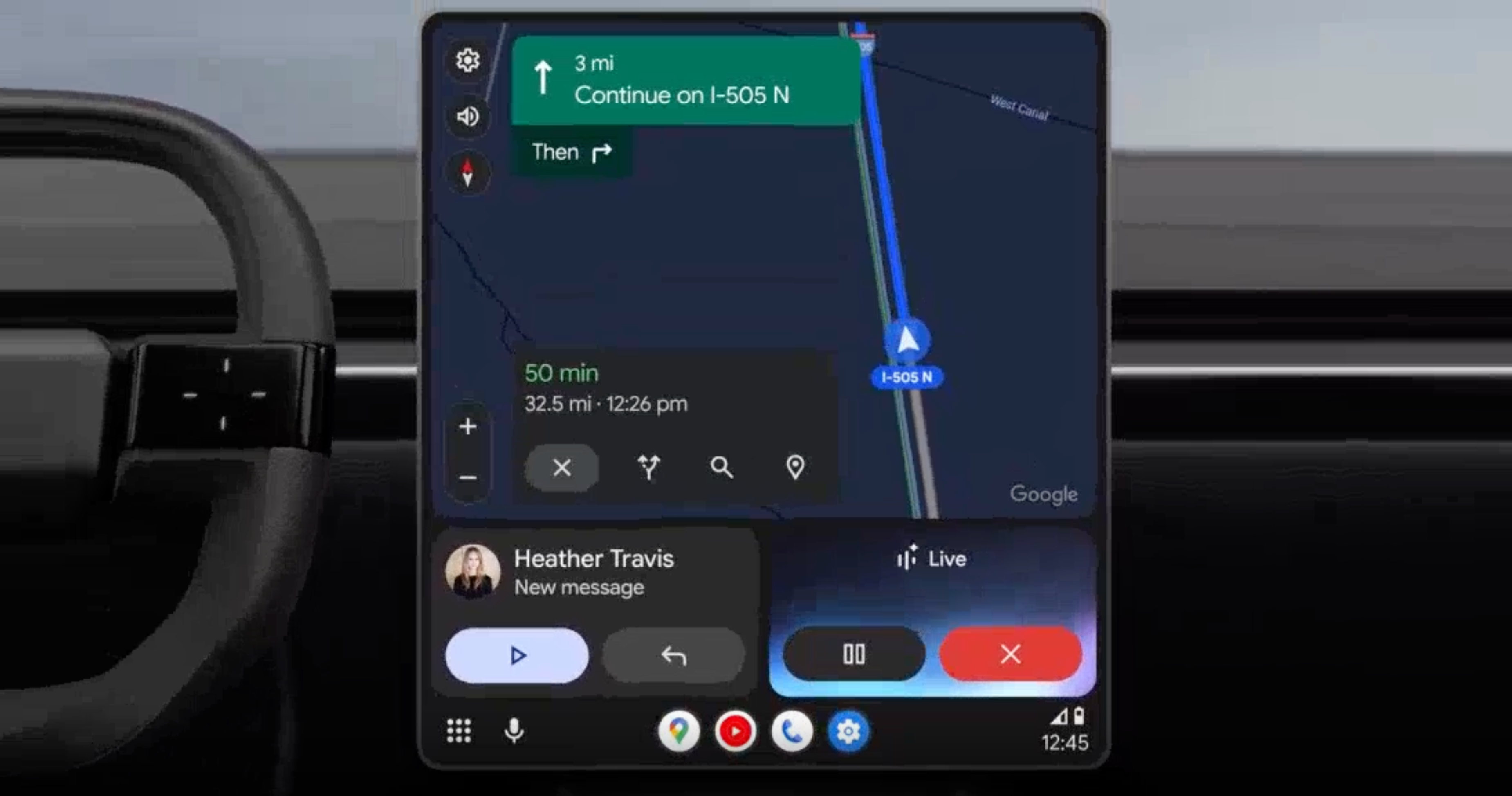 Android Auto 14.8 prépare l'arrivée de Gemini