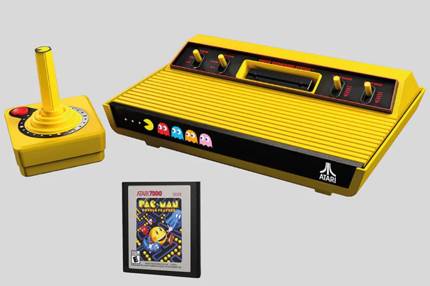 Et alors que revoilà l'Atari 2600, cette fois en version limitée Pac-Man Edition