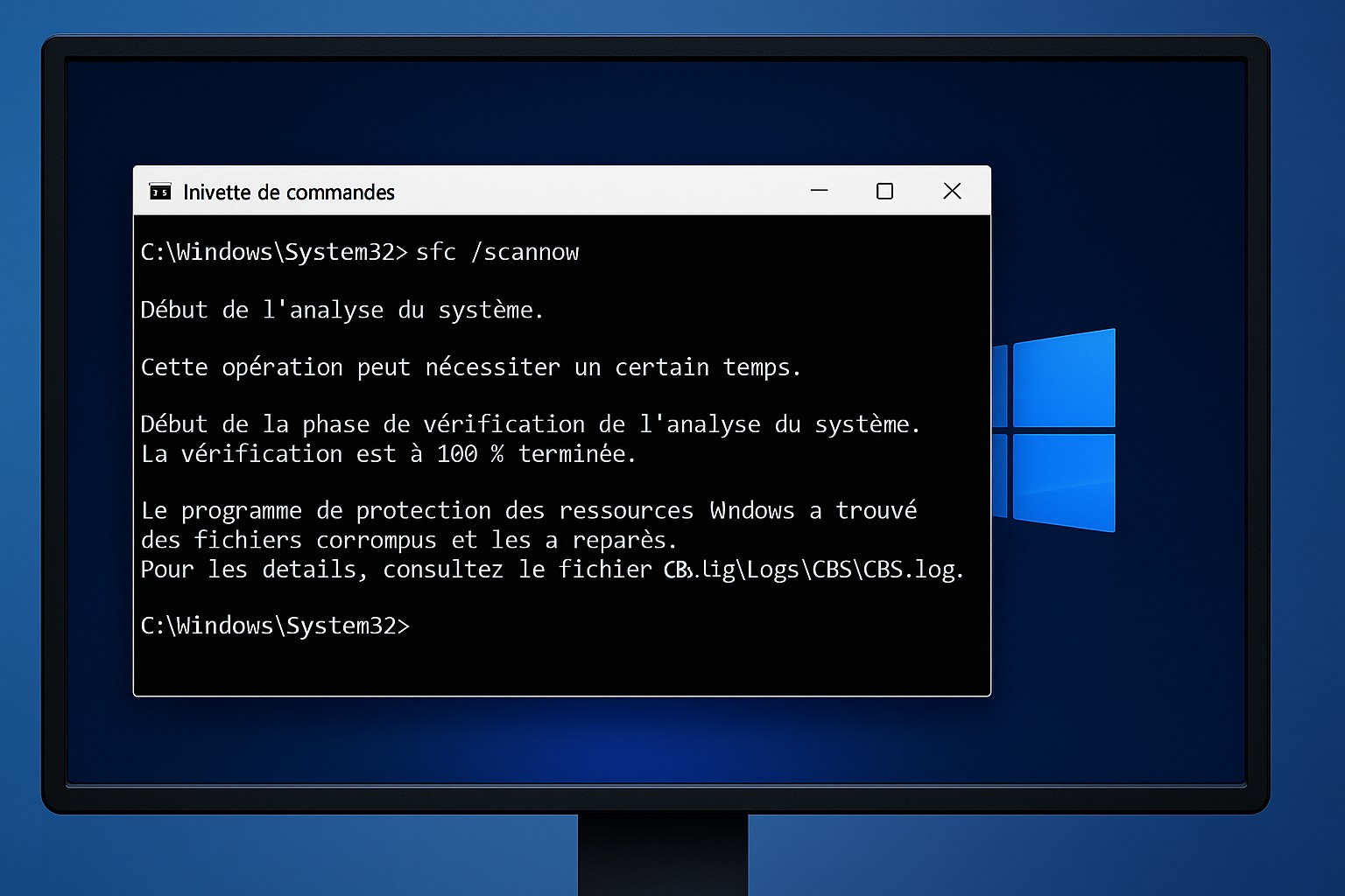 Comment réparer Windows sans tout réinstaller : la commande qui peut sauver votre PC
