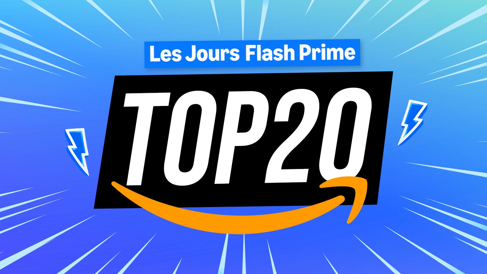 Amazon lance le Prime Day avec 20 offres FOLLES sur le high-tech, les TV et les PC portables !