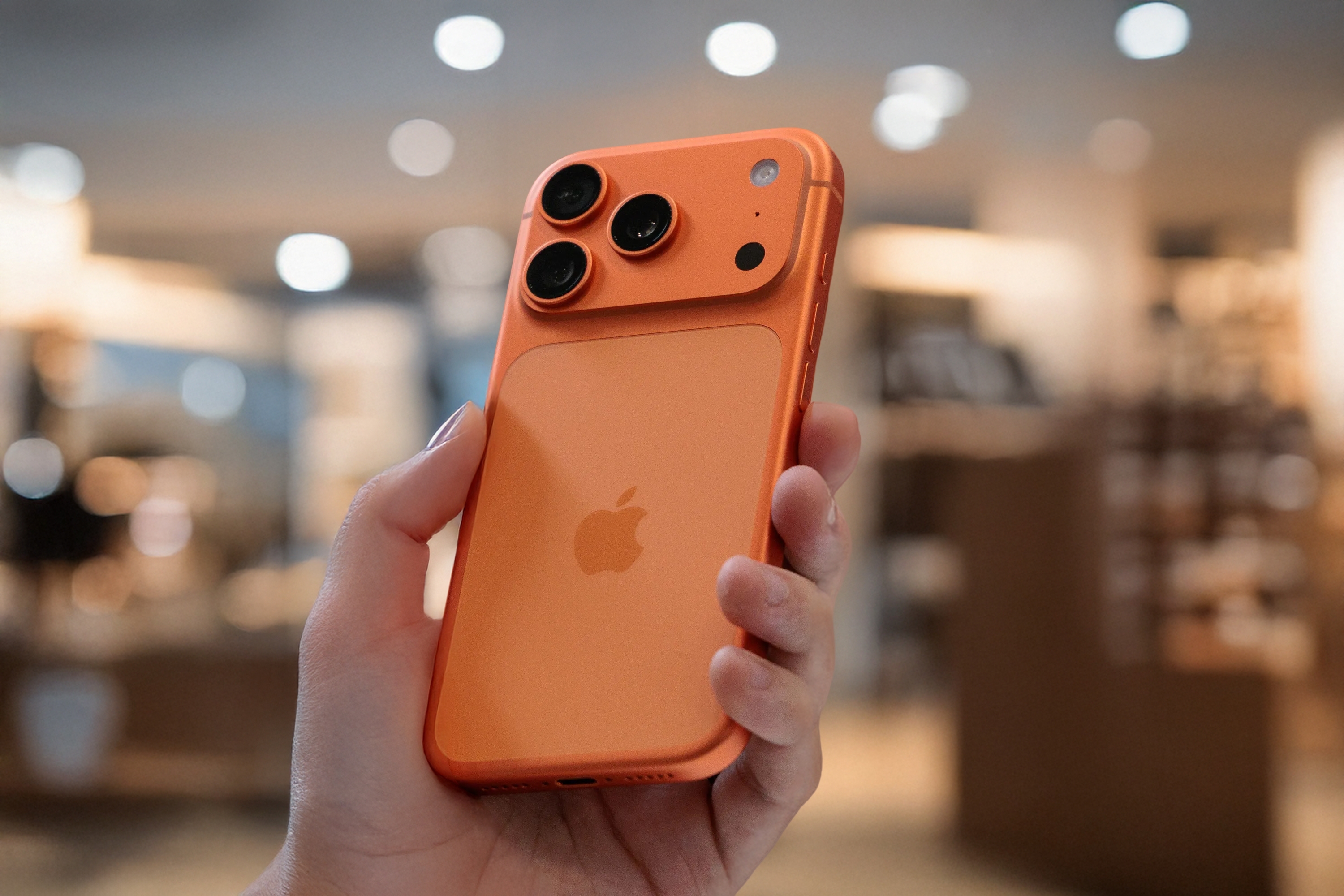 L'iPhone 17 Pro orange vire au rose, et les utilisateurs s'inquiètent
