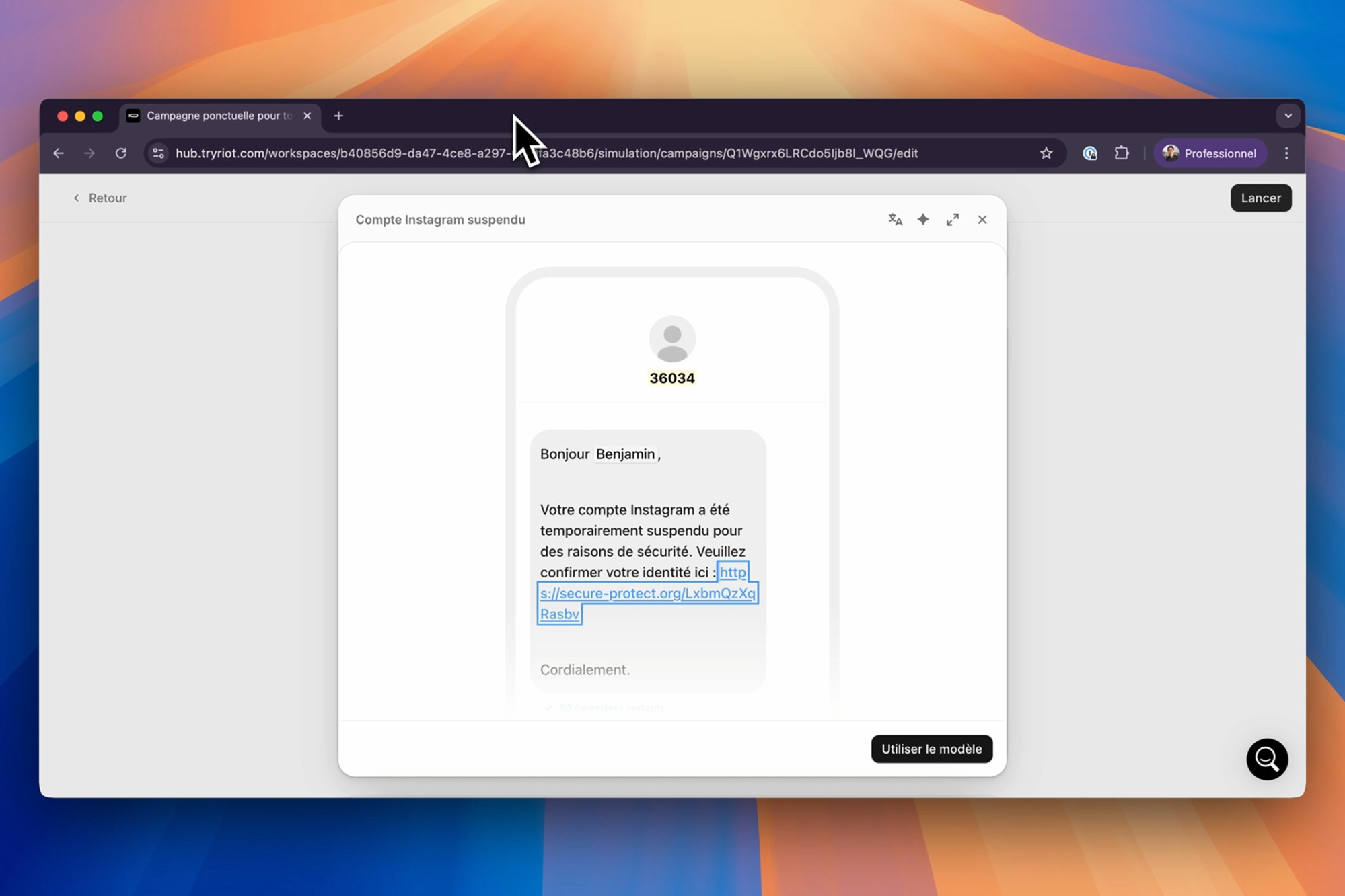 Ce nouveau simulateur français apprend aux employés à déjouer les SMS piégés, et aussi les e-mails !