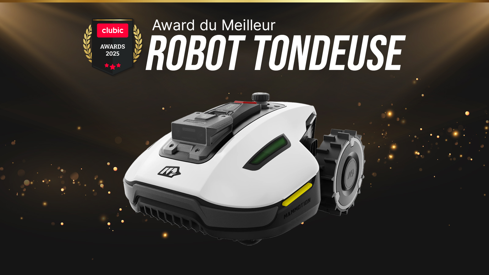 Il tond sans câble et évite tout sur son passage, le Yuka Mini de Mammotion est élu meilleur robot tondeuse 2025 par Clubic
