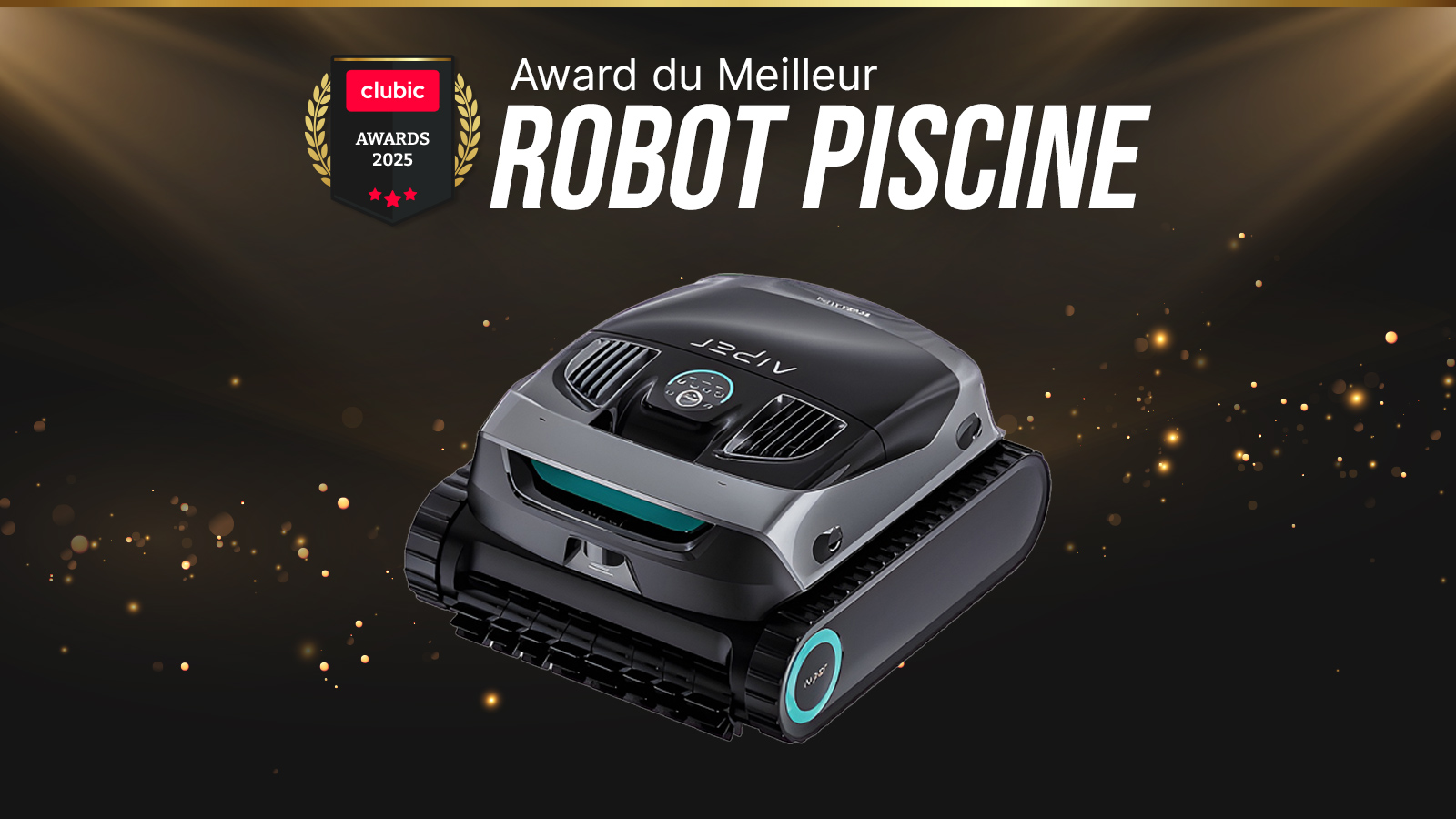 Ce robot Aiper plonge seul, nettoie tout et décroche le titre de meilleur robot de piscine 2025