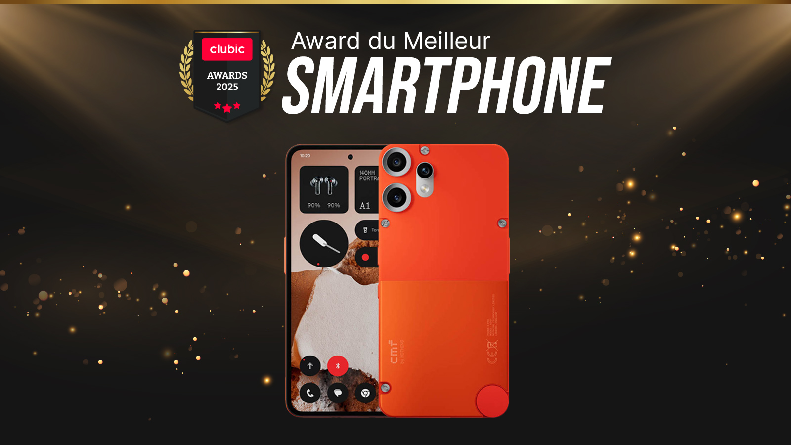 À 260€, il fait mieux que des modèles à 500 : le CMF Phone 2 Pro décroche l'award du meilleur smartphone 2025