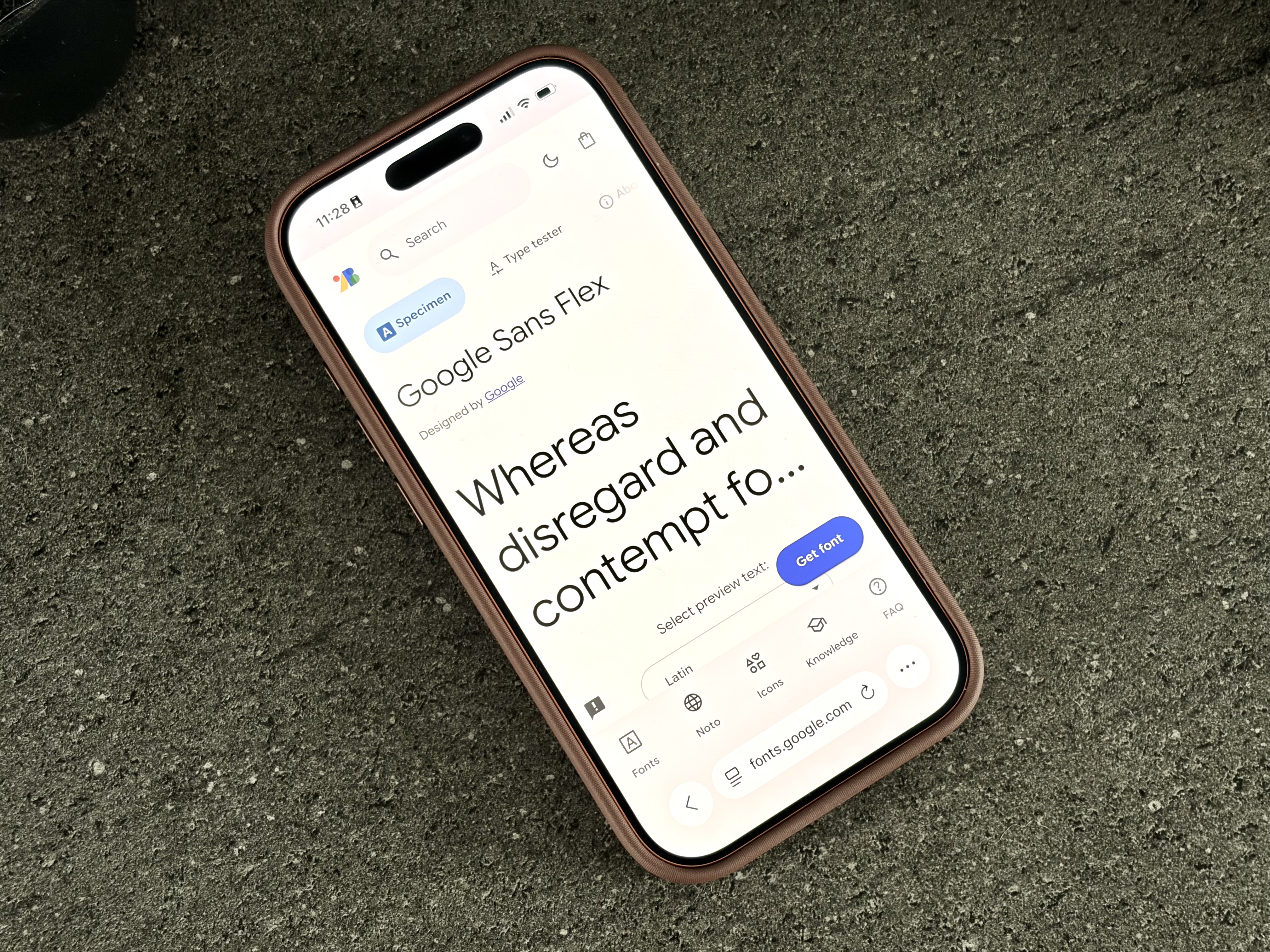 Téléchargez gratuitement la nouvelle police Google Sans Flex !
