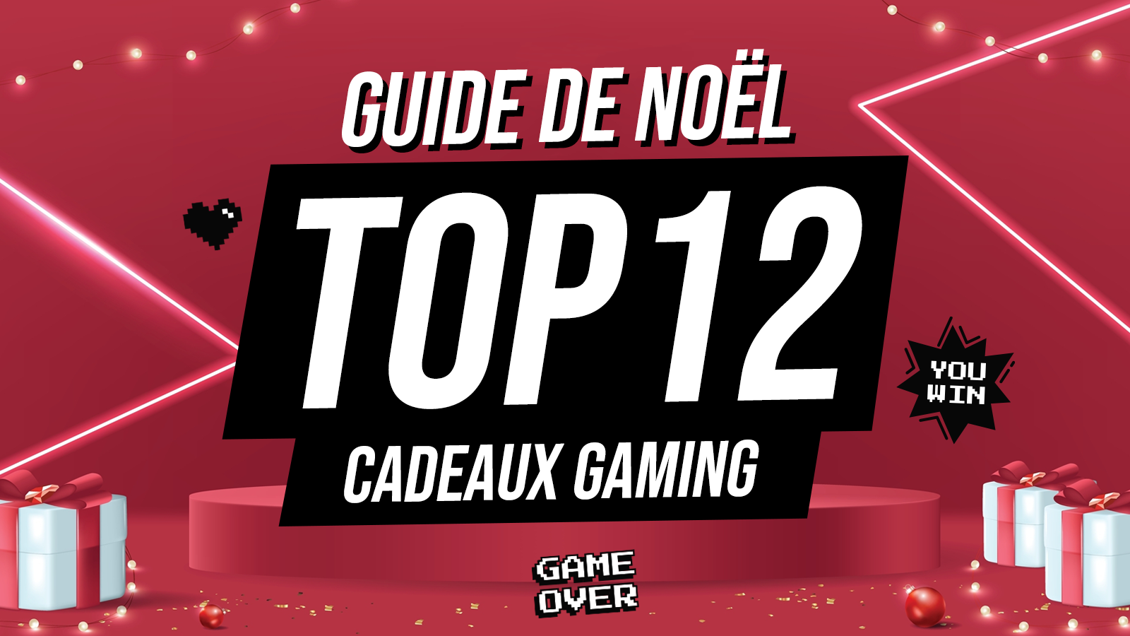 12 cadeaux gaming qui vont rendre jaloux tout votre salon