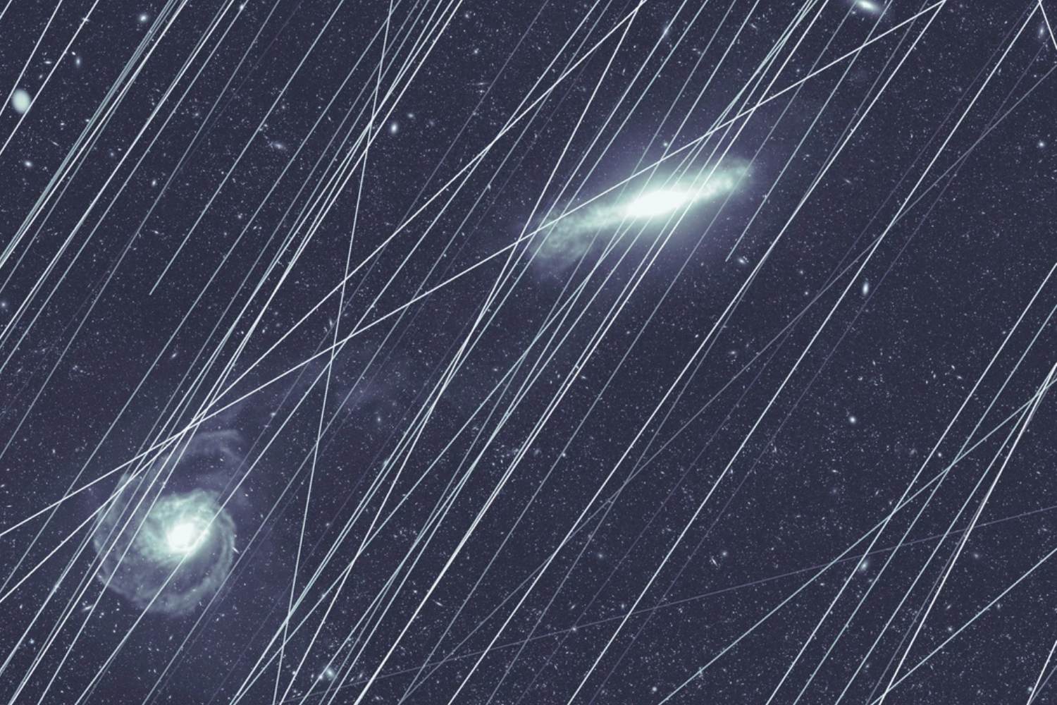 Oui, les constellations de satellites entravent l'étude de l'espace, et ce n'est malheureusement que le début