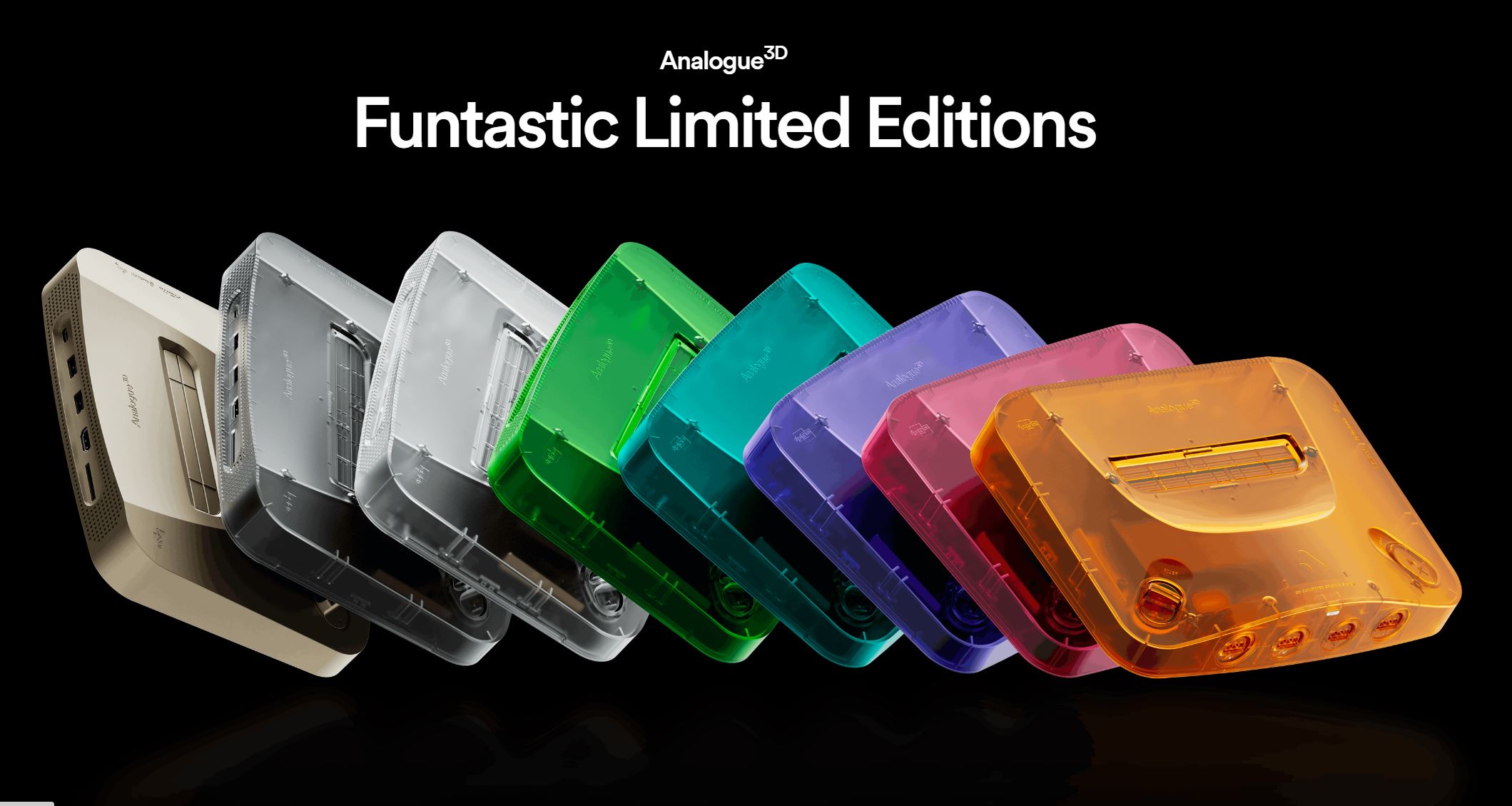 La Nintendo 64 d'Analogue à temps pour Noël, en huit couleurs rétro (mais gare à la facture)