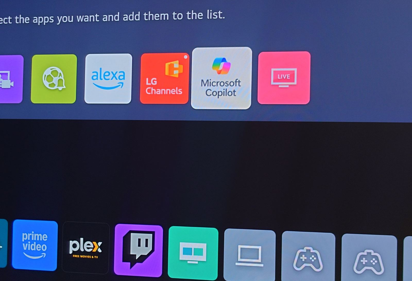 Microsoft Copilot s'invite discrètement sur les Smart TV LG (sans possibilité de le supprimer)