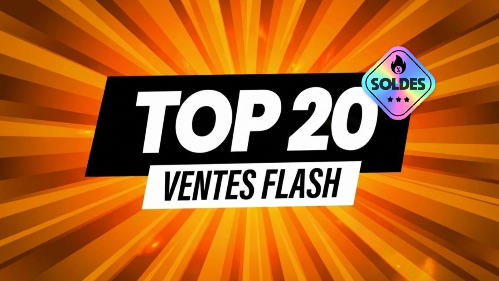 Ventes Flash : Amazon dégaine son TOP 20 des meilleurs deals des soldes ce samedi