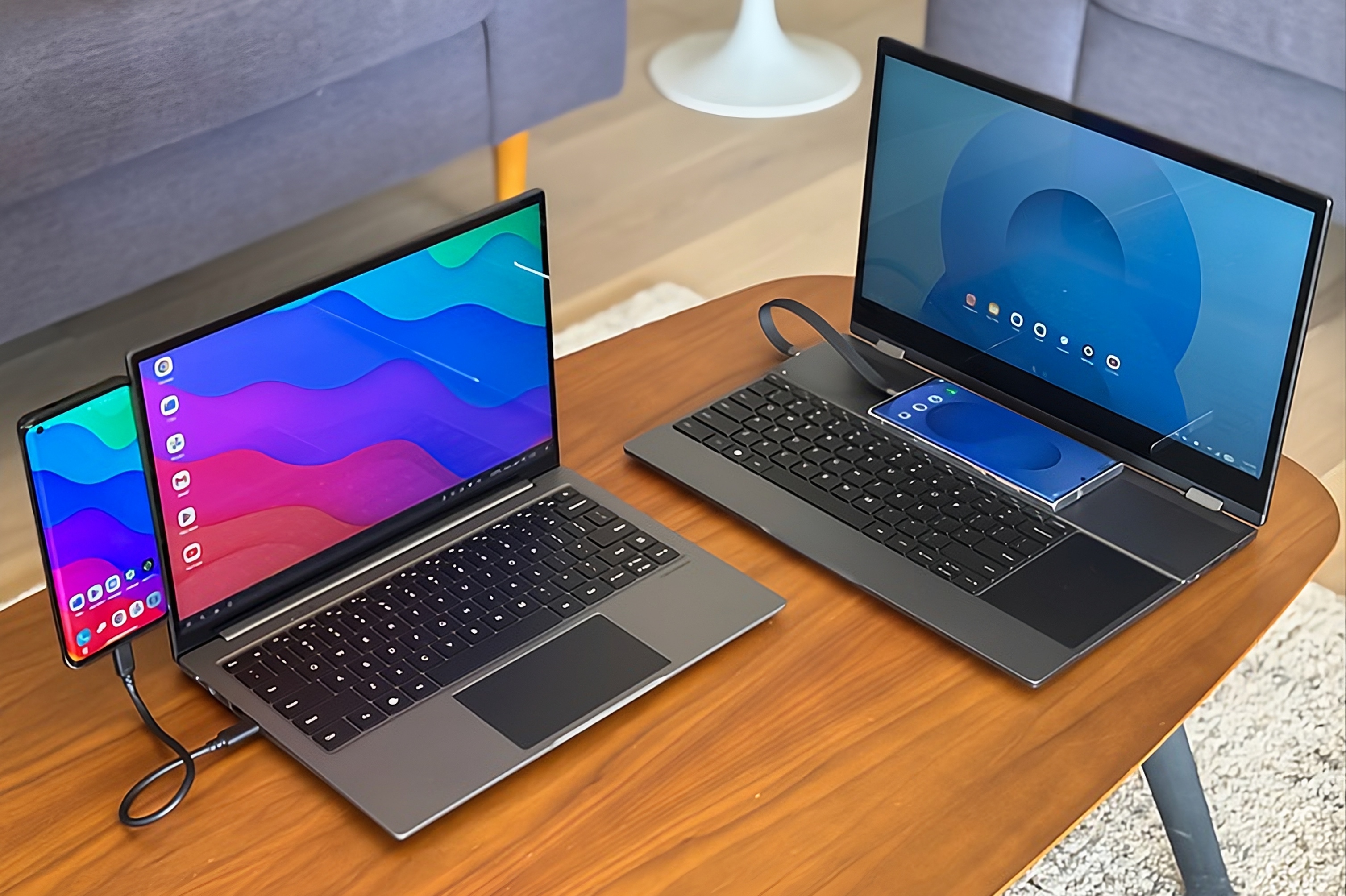 Le Nextphone combine Android, Linux et Windows sur le même téléphone et se transforme en PC