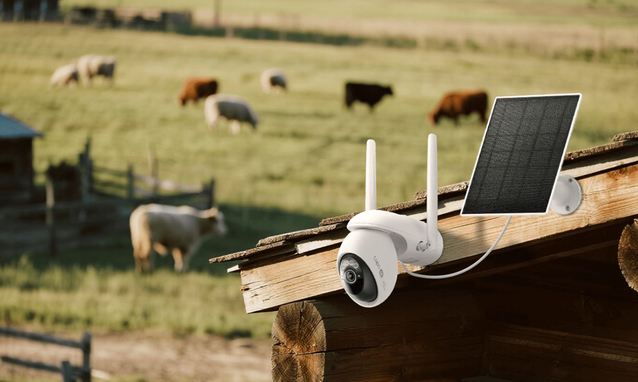 Tapo C665G : une caméra 4G solaire autonome, taillée pour surveiller champs, prés et maisons de campagne