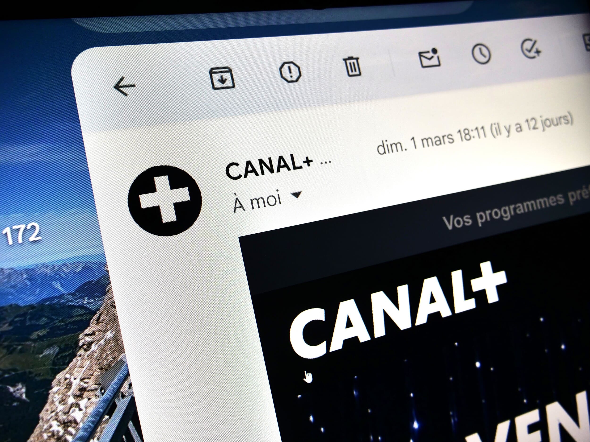 Canal+ alerte ses abonnés sur des e-mails frauduleux qui utilisent son identité pour voler des données
