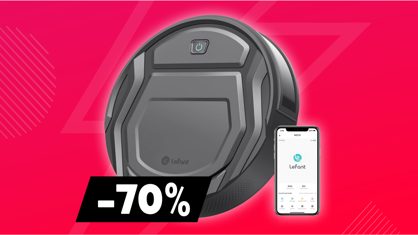 À moins de 90€, ce robot aspirateur Lefant peut vous faire gagner du temps à la rentrée