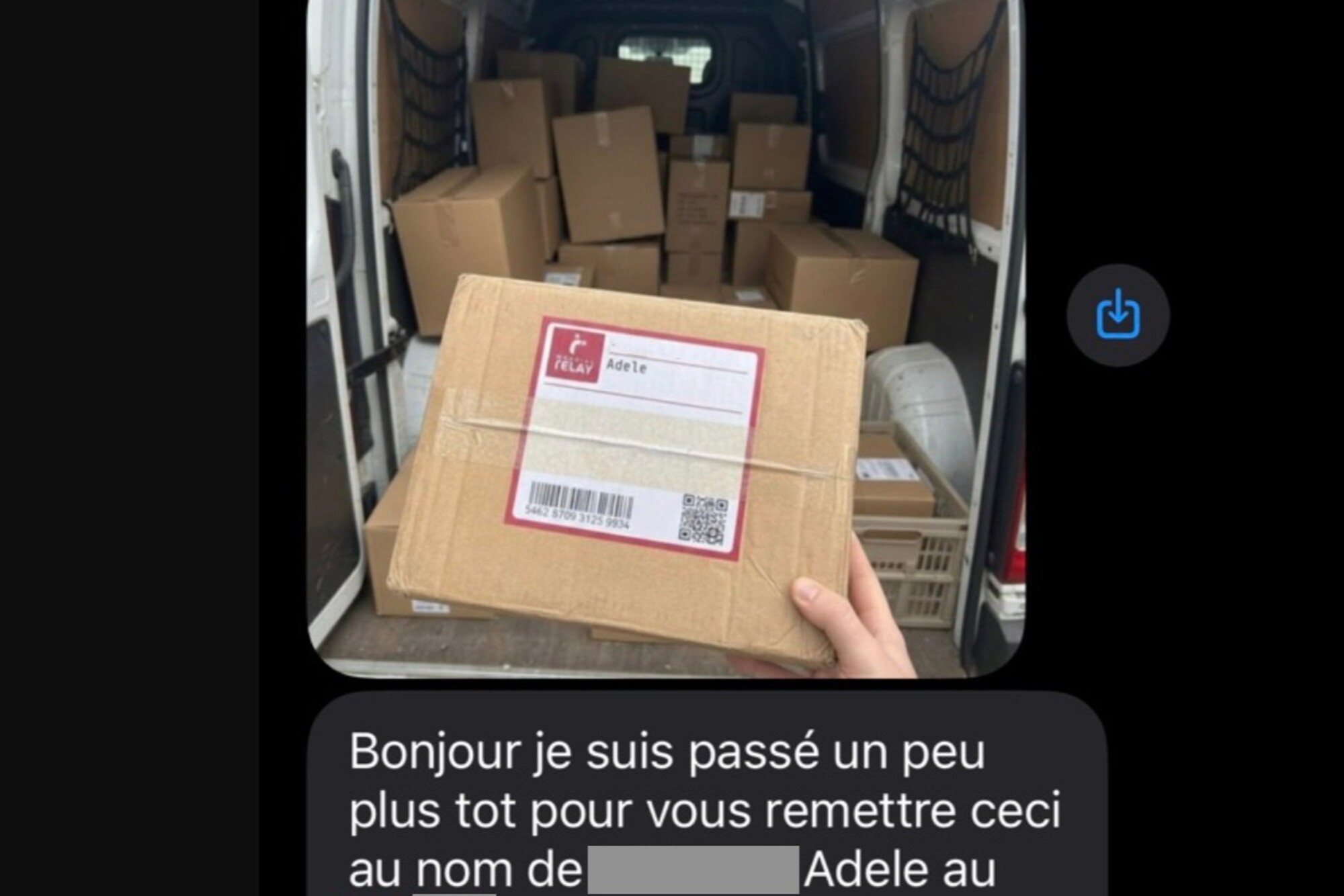 Arnaque au faux colis par SMS : et maintenant, les hackers collent même votre nom sur la photo du carton