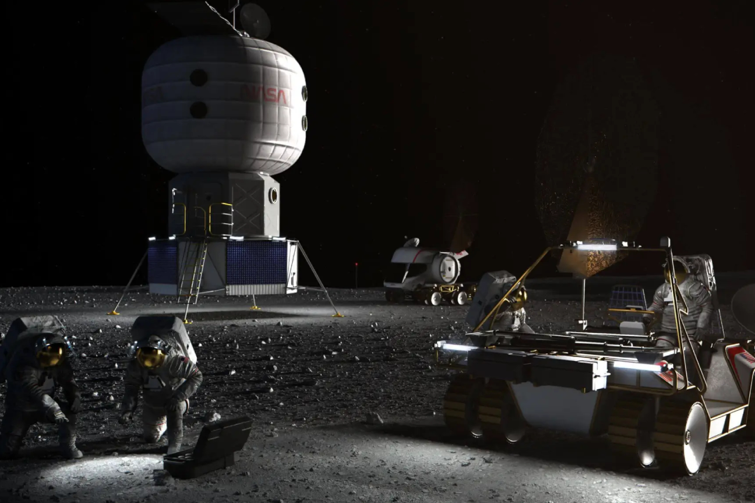 Colonisation de la Lune, vaisseau vers Mars... Retour sur les 4 annonces tonitruantes de la NASA