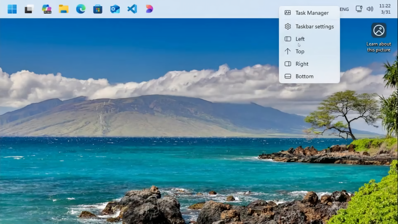Windows 11 dévoile enfin un premier aperçu de cette barre des tâches qu'il vous doit depuis longtemps