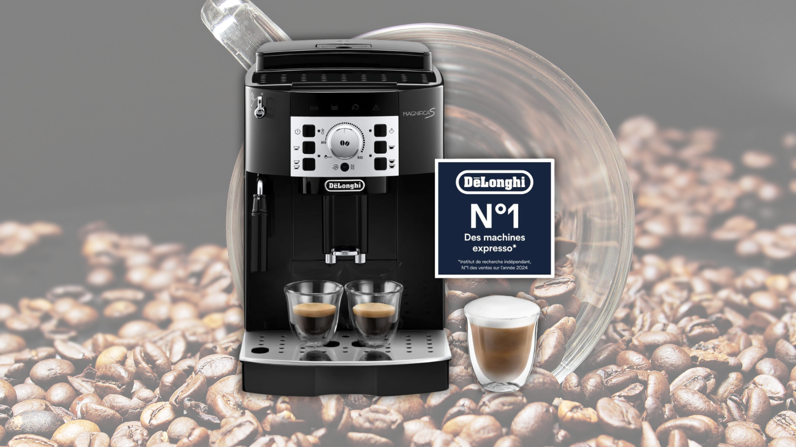 Vous voulez quitter les capsules ? La De’Longhi Magnifica S passe à 279,99€ pour les French Days