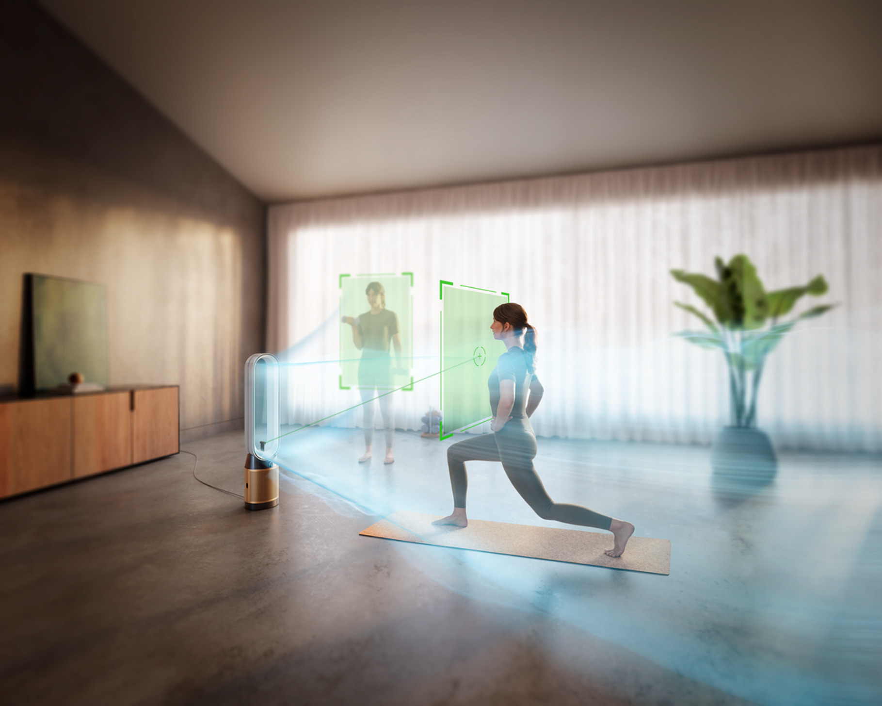 Dyson lance un ventilateur qui vous suit dans toute la pièce