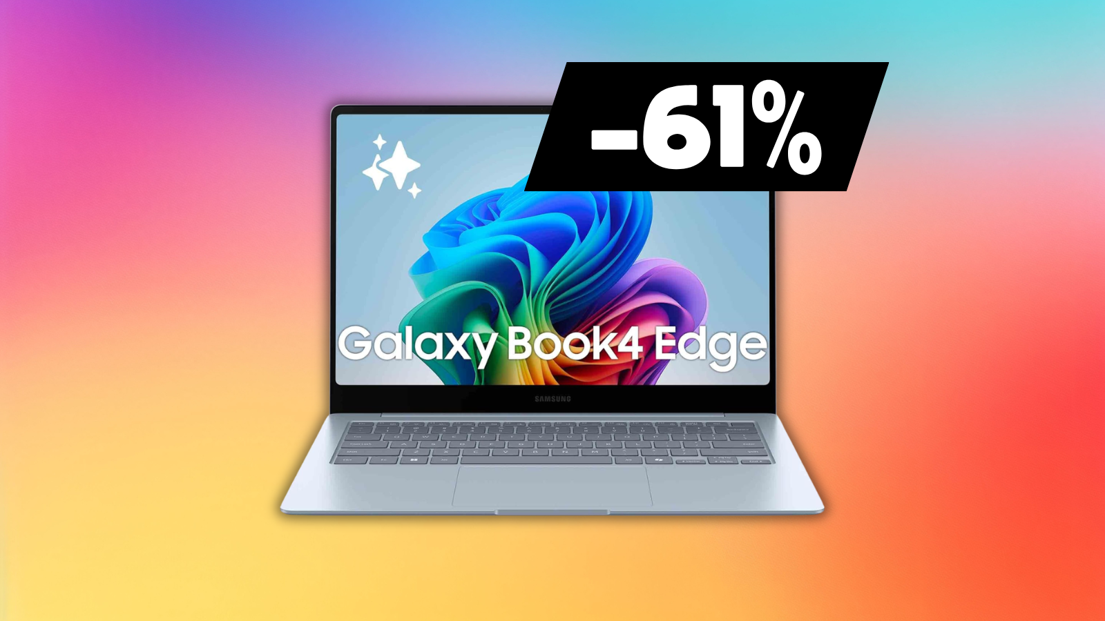 -61% de remise sur ce PC Samsung : Amazon brade le Galaxy Book4 Edge AMOLED à 699€ et c'est son prix historique