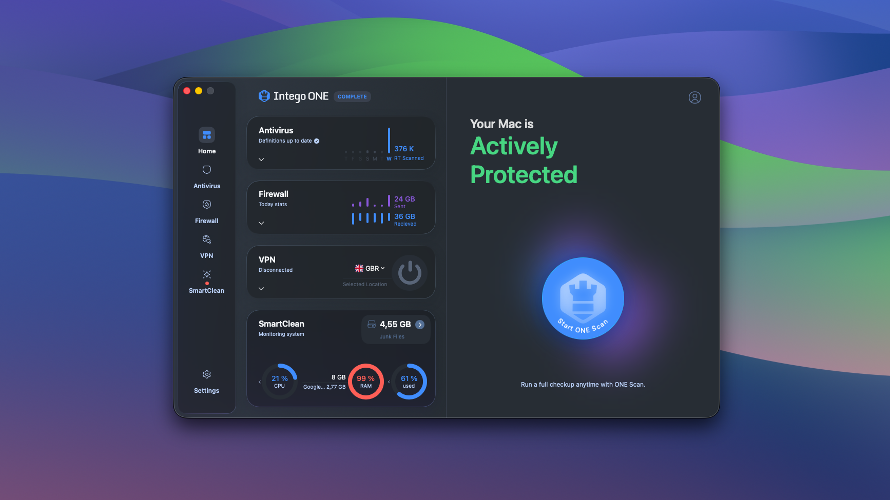 Avis Intego One : une refonte rafraîchissante mais un antivirus encore trop lourd à l'usage