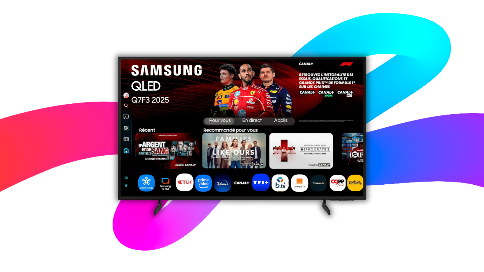 Moins de 400€ pour un TV QLED 55 pouces Samsung 2025 : l'offre qu'il faut regarder cette semaine