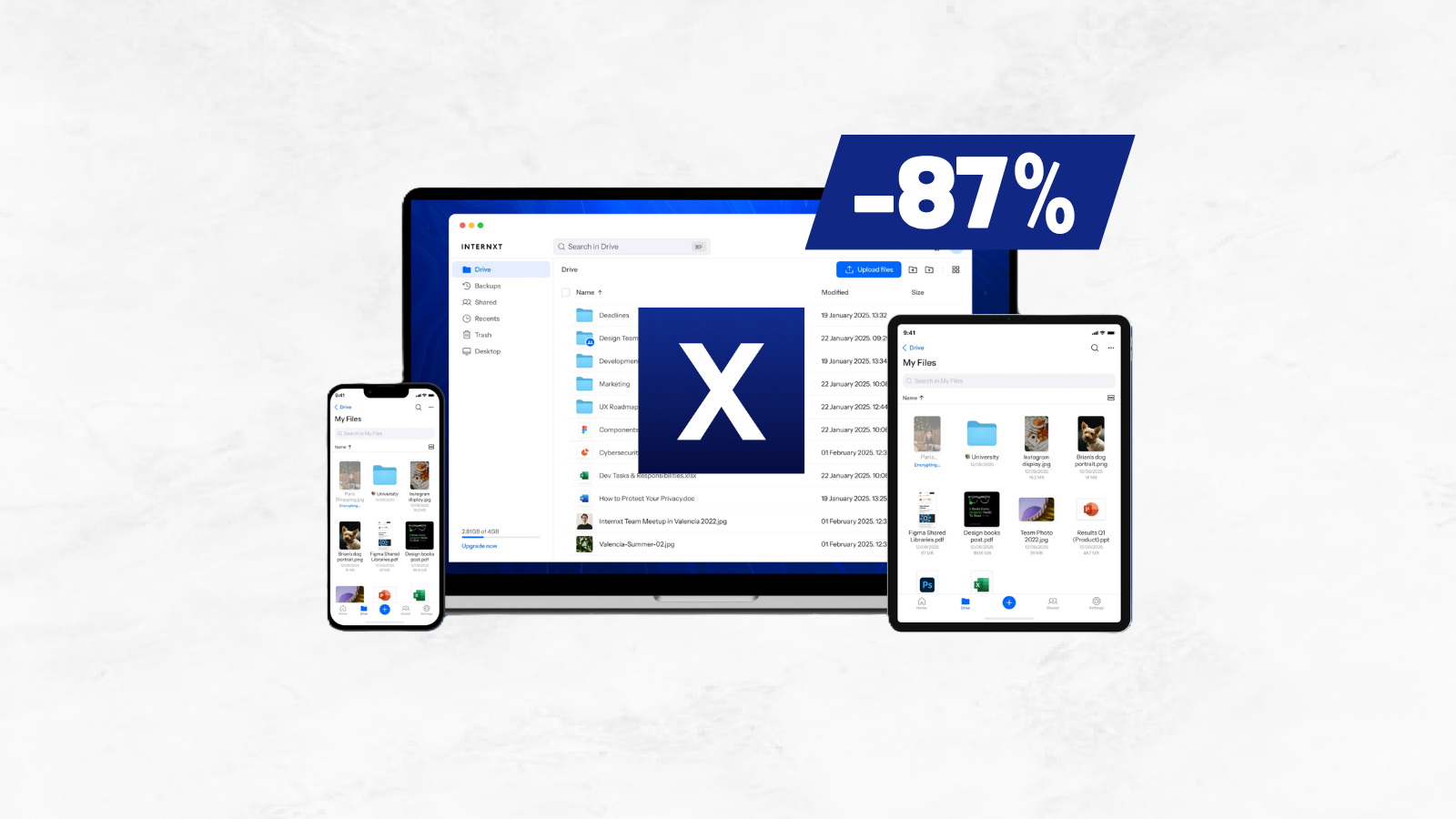 Jusqu'à 5 To de cloud sécurisé à prix cassé : l'offre Internxt Drive à saisir maintenant