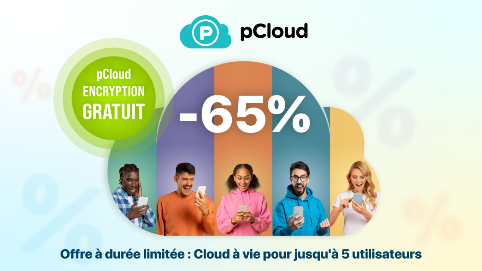 5 To de stockage cloud à vie : pCloud Family chute à 599¬ avec le chiffrement offert