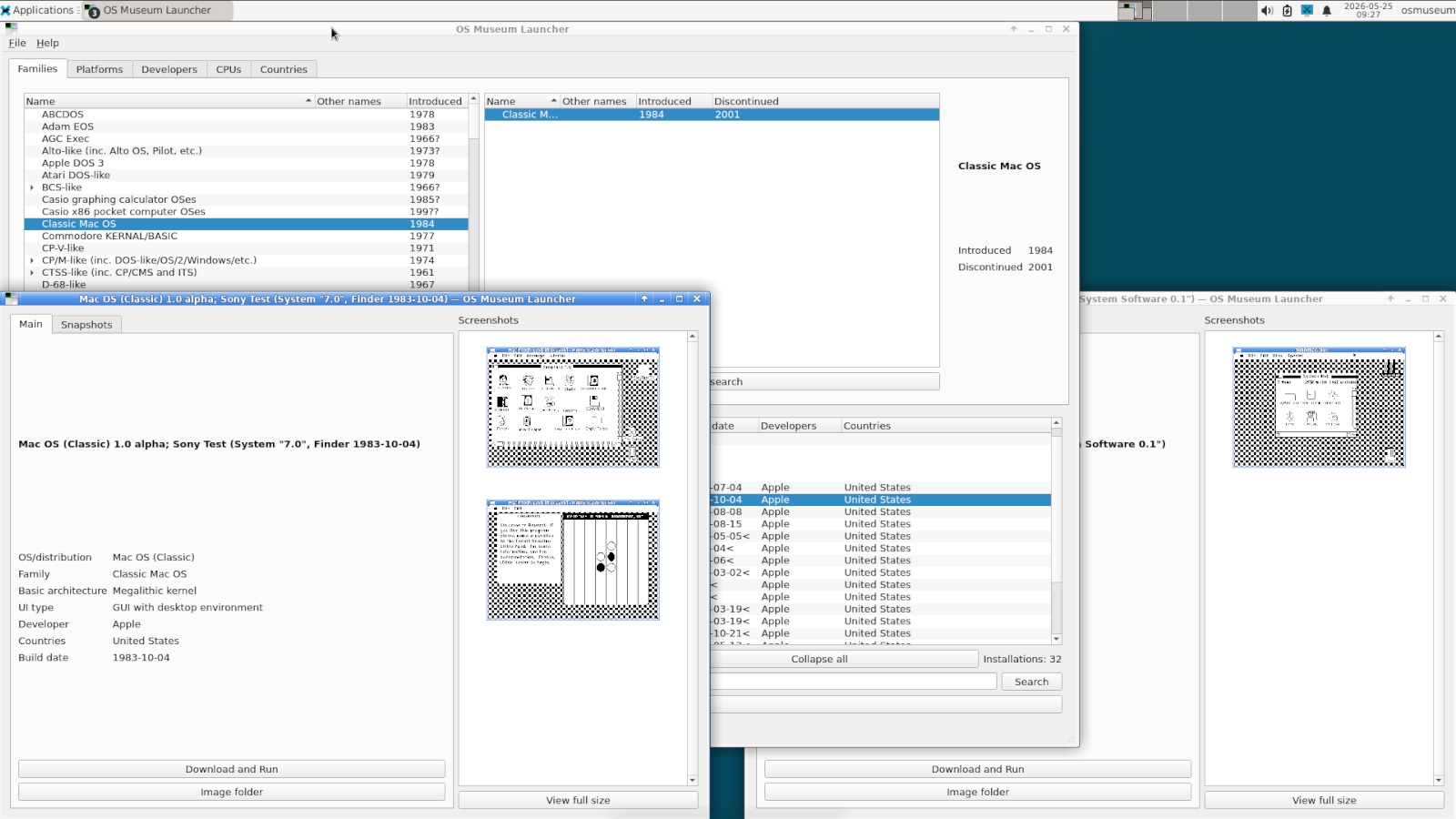 Windows 1.0, Mac OS Classic, BeOS, Solaris Ce musée virtuel rallume les vieux OS de votre jeunesse