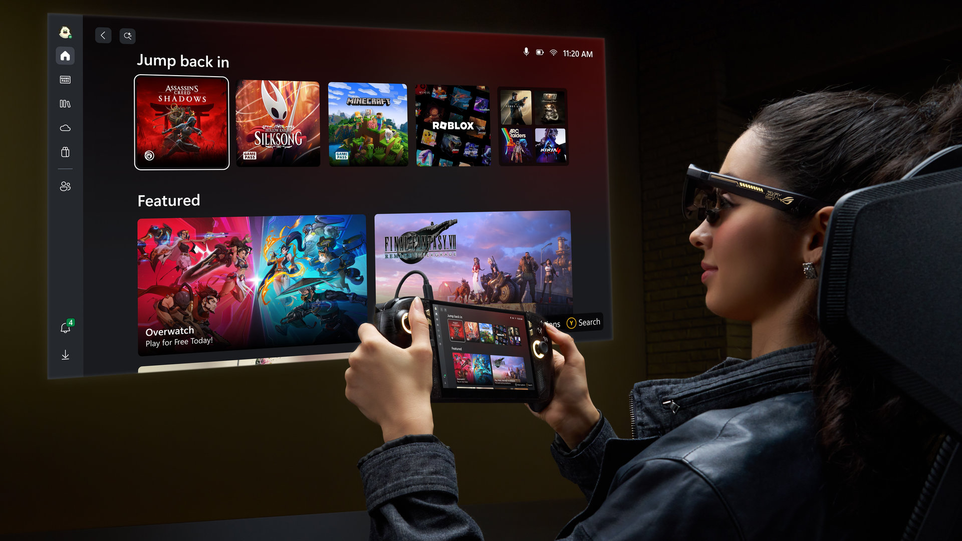 ROG Xbox Ally X20 : la console d'ASUS passe à l'OLED, mais reste en Z2 Extreme