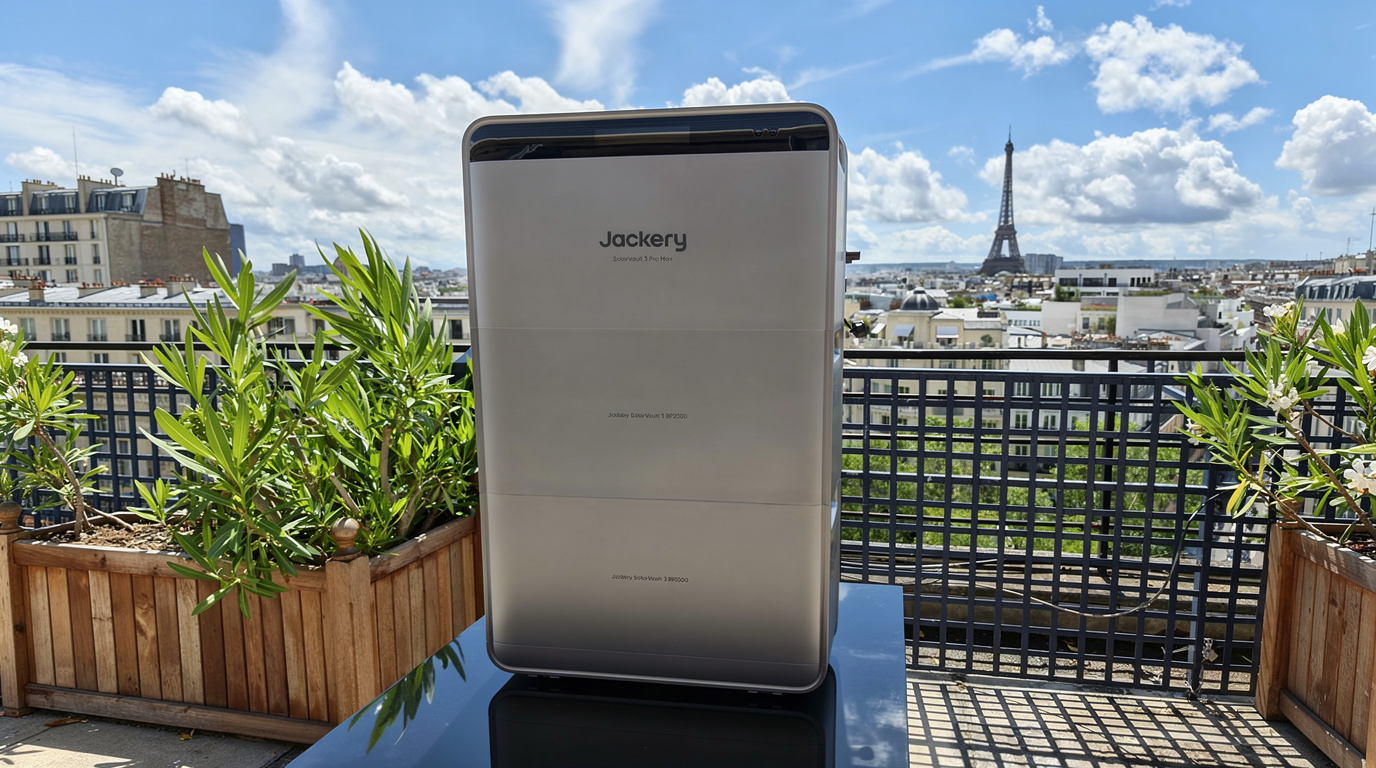 Jackery SolarVault 3 : les batteries solaires domestiques passent sous les 900 euros
