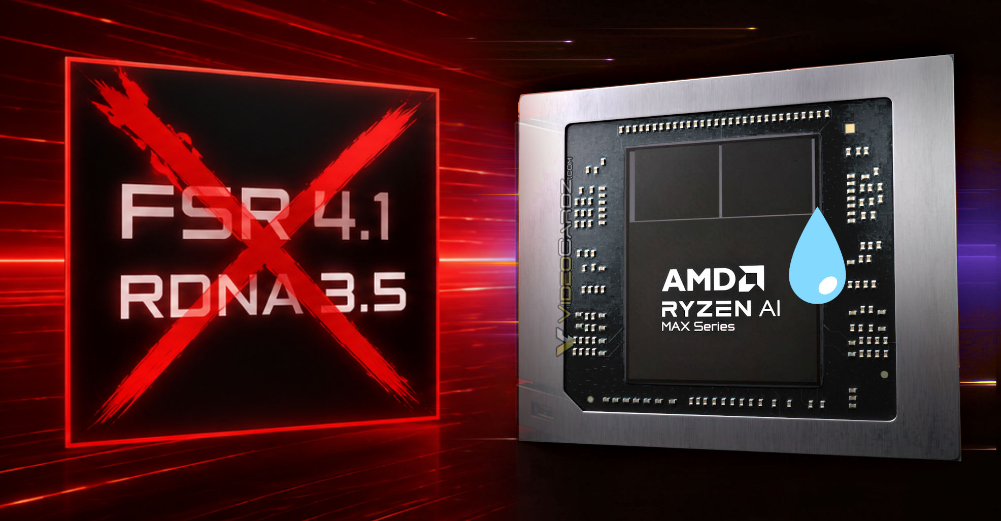 AMD réfute l'idée d'avoir du FSR 4.1 sur ses GPU RDNA 3.5 : 