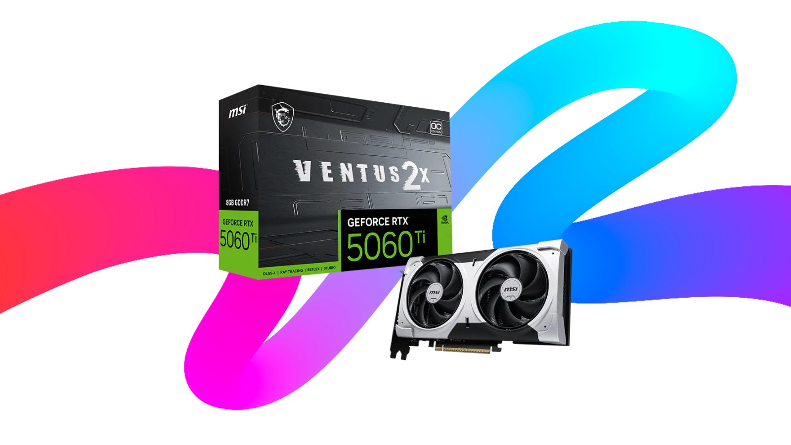 Cette RTX 5060 Ti Ventus 2X OC en promo à -20% dét