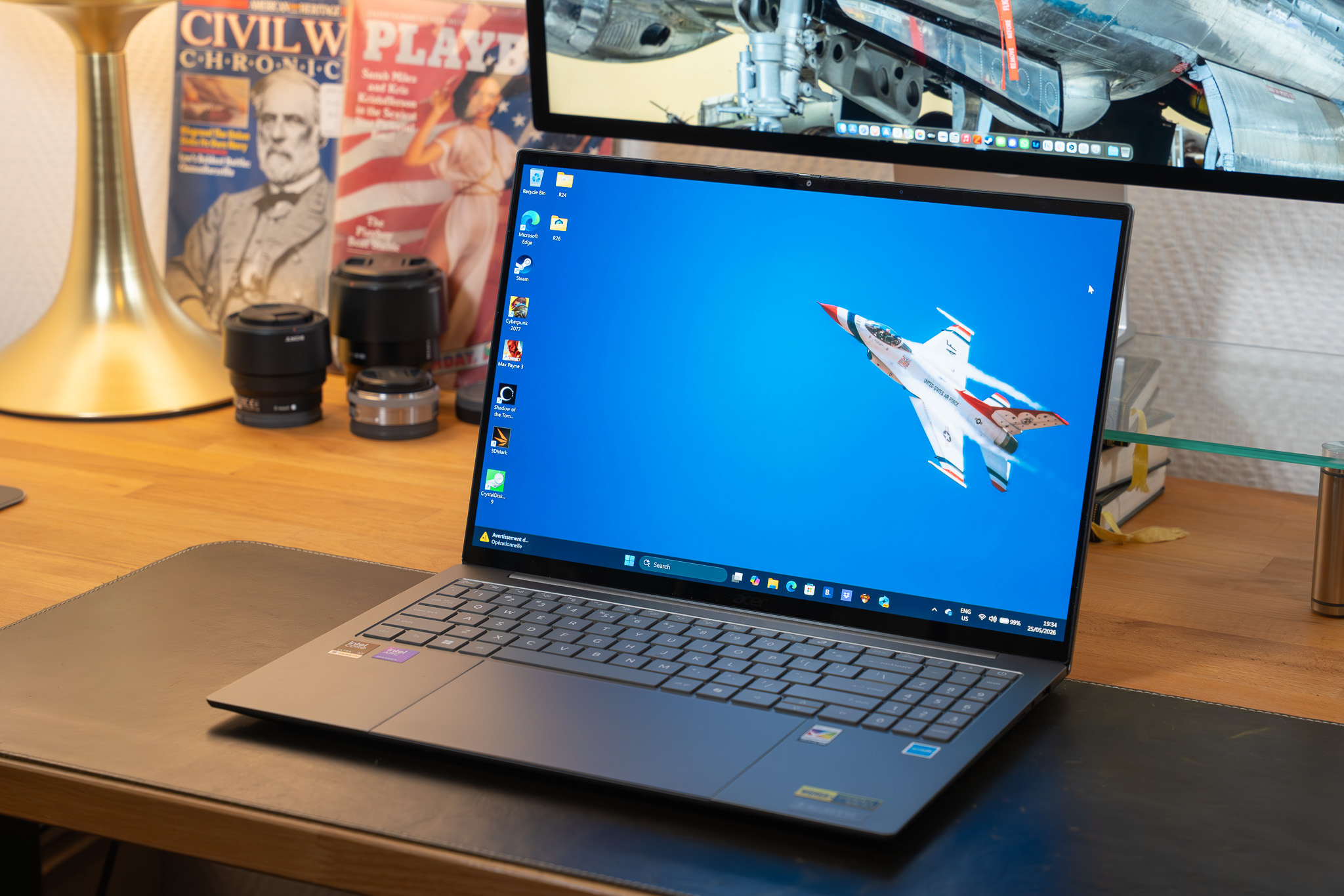 Test Acer Swift 16 AI : un ultraportable 16 pouces très endurant