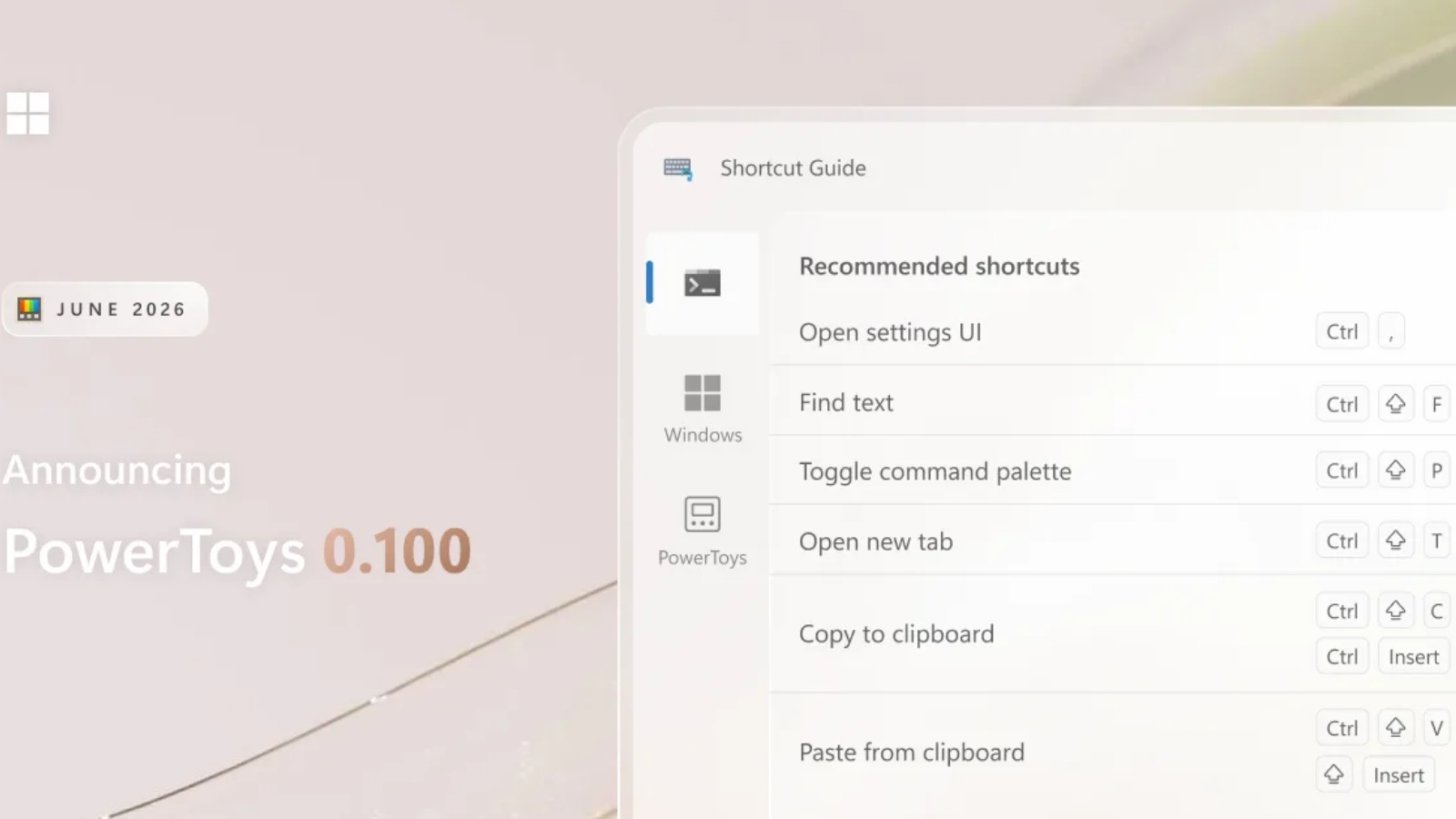 PowerToys 0.100 est disponible, et Microsoft soigne les détails qui manquent à Windows 11
