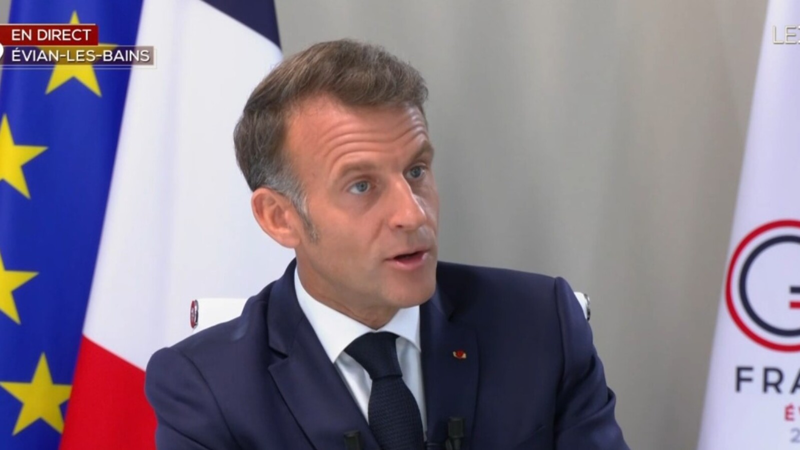 Emmanuel Macron très confiant sur l'interdiction des réseaux sociaux aux moins de 15 ans à partir de septembre