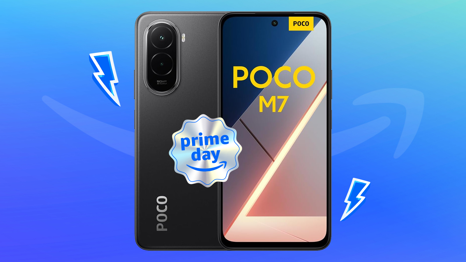POCO M7 à prix cassé : Amazon brade le smartphone en avant-première du Prime Day