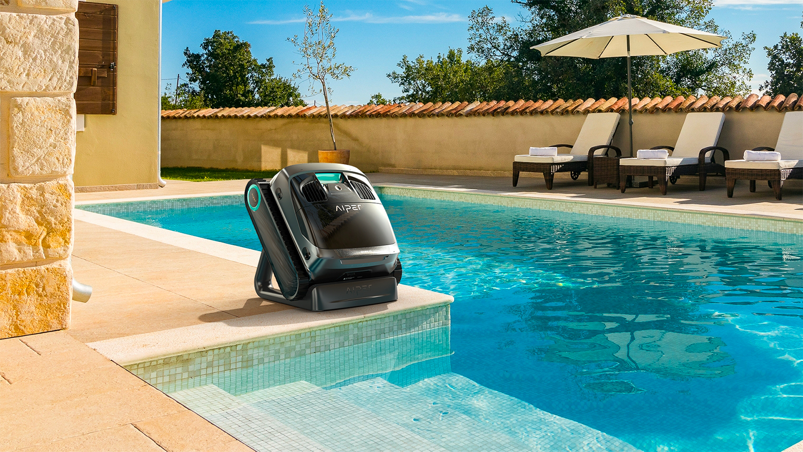 Piscine impeccable et jardin arrosé : Aiper s'occupe de vos corvées... avec un prix Prime Day !