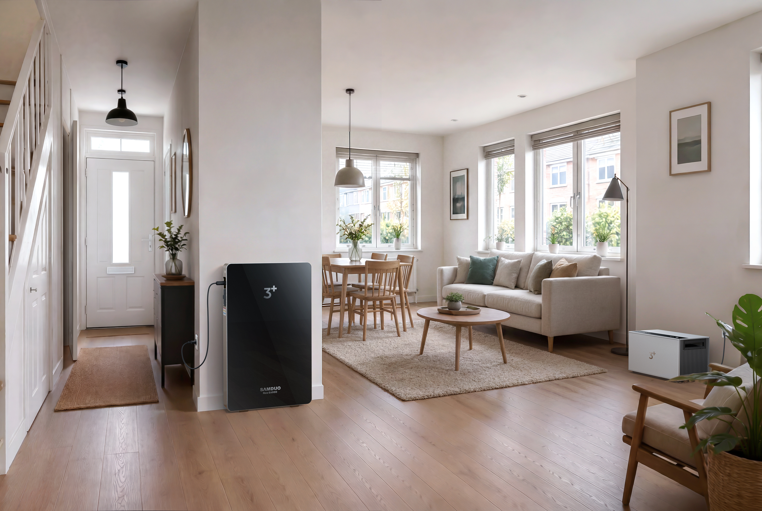 Samduo présente la batterie domestique la plus fine du monde, en plus, elle est design