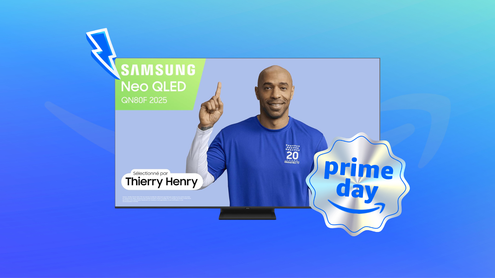 Samsung Neo QLED QN80F 55 pouces à 549¬ : le bon plan TV du Prime Day pour regarder la Coupe du Monde en 4K
