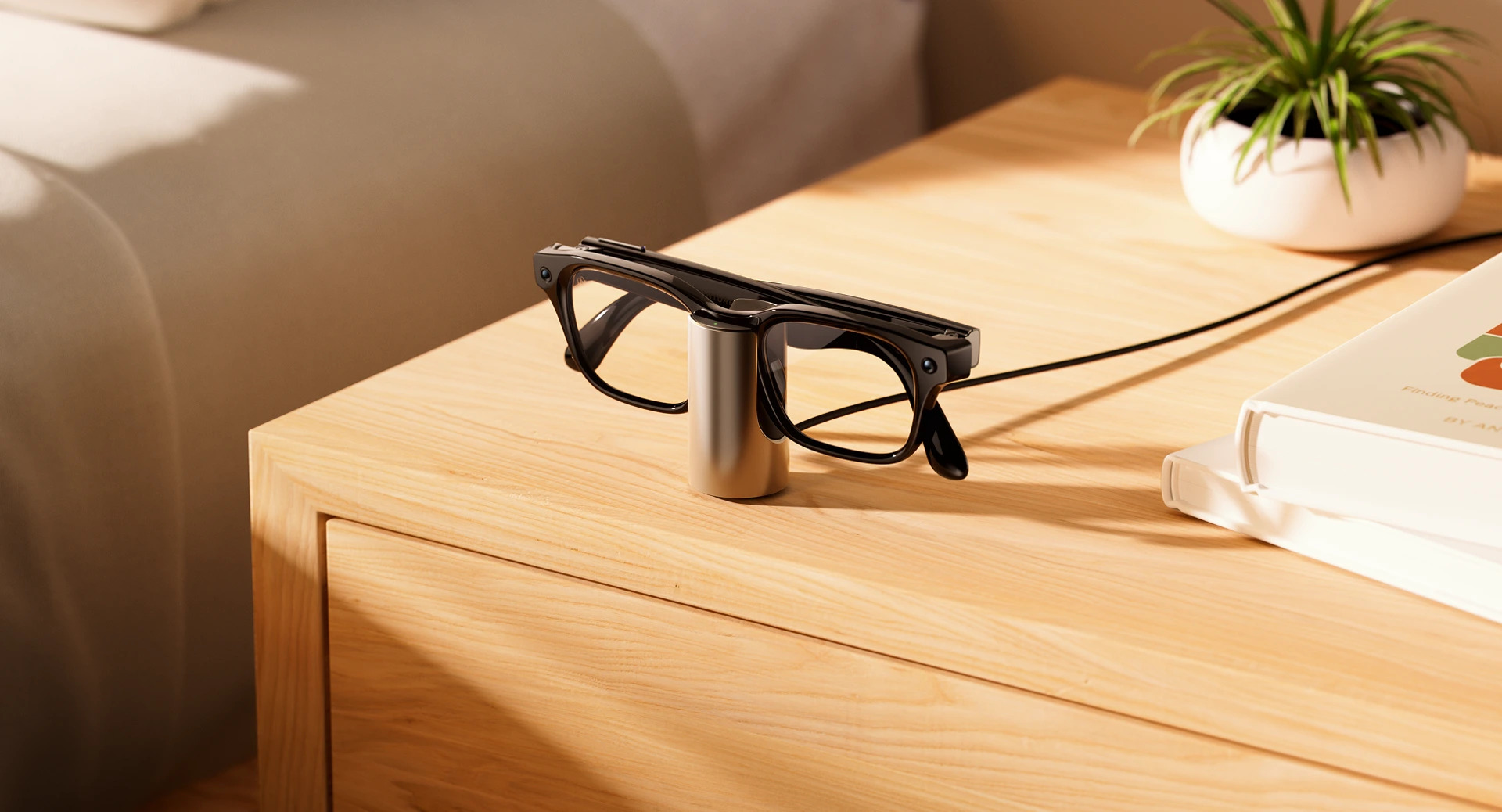 Avec ses nouvelles lunettes connectées, Meta lance un stand de charge à ... 65¬