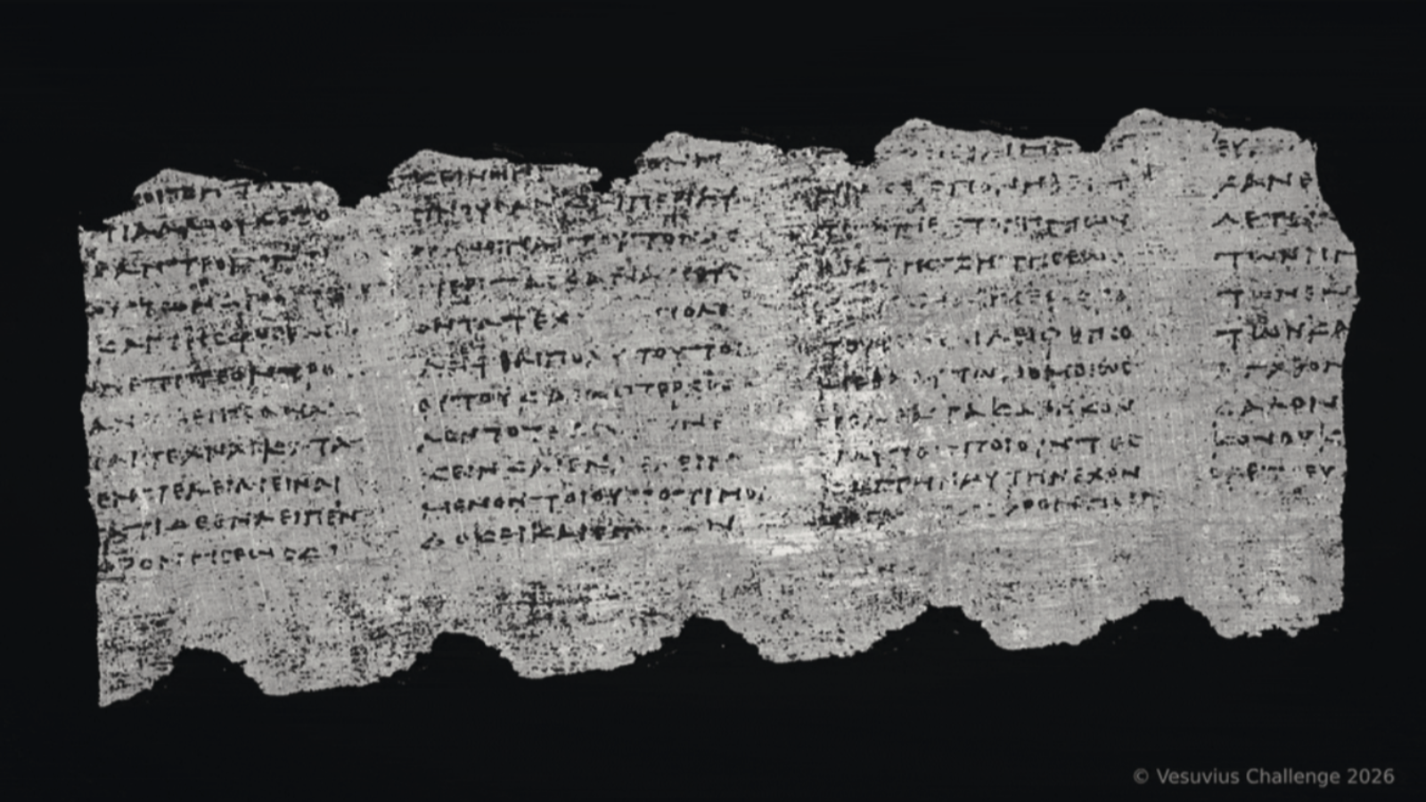 Après ses premiers succès sur les papyrus d'Herculanum, cette IA poursuit l'exploration de la bibliothèque antique