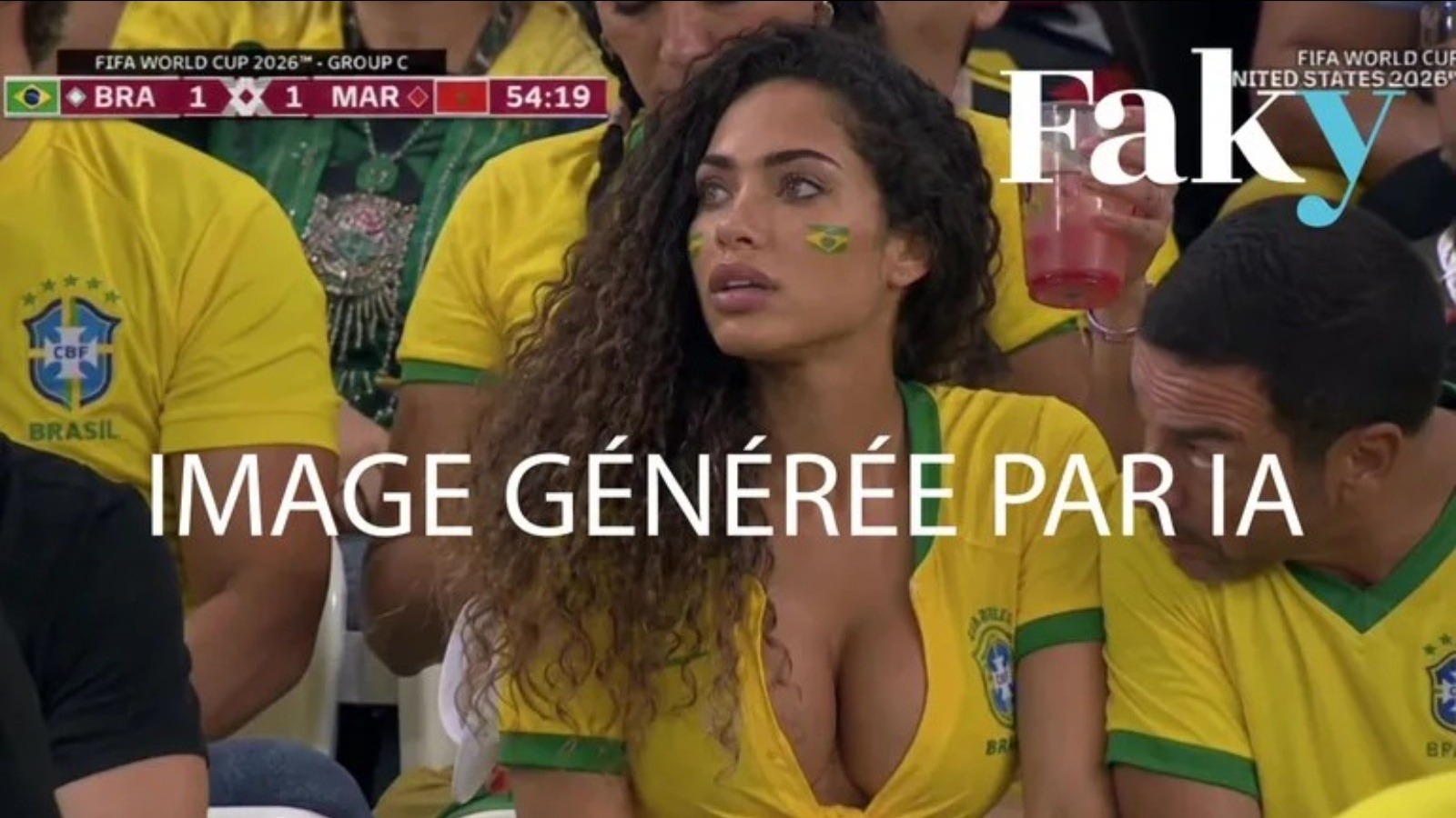 Coupe du monde : ces images de jeunes femmes dans les stades sont générées par l'IA