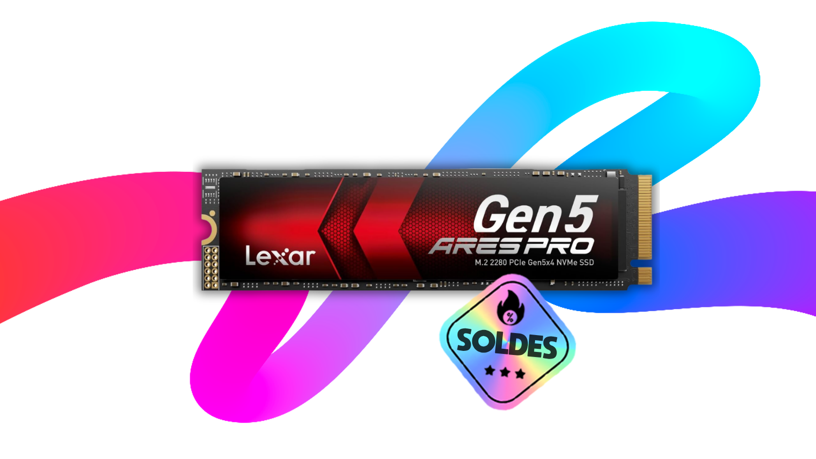 Les prix des SSD augmentent, mais Amazon profite des soldes et baisse le prix de ce SSD d'1 To de Lexar