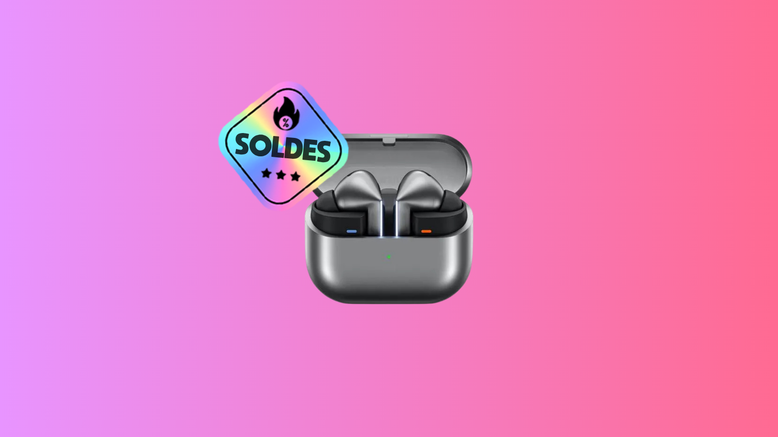 Les Samsung Galaxy Buds 3 Pro sont vendus à moitié prix pendant les soldes d'été