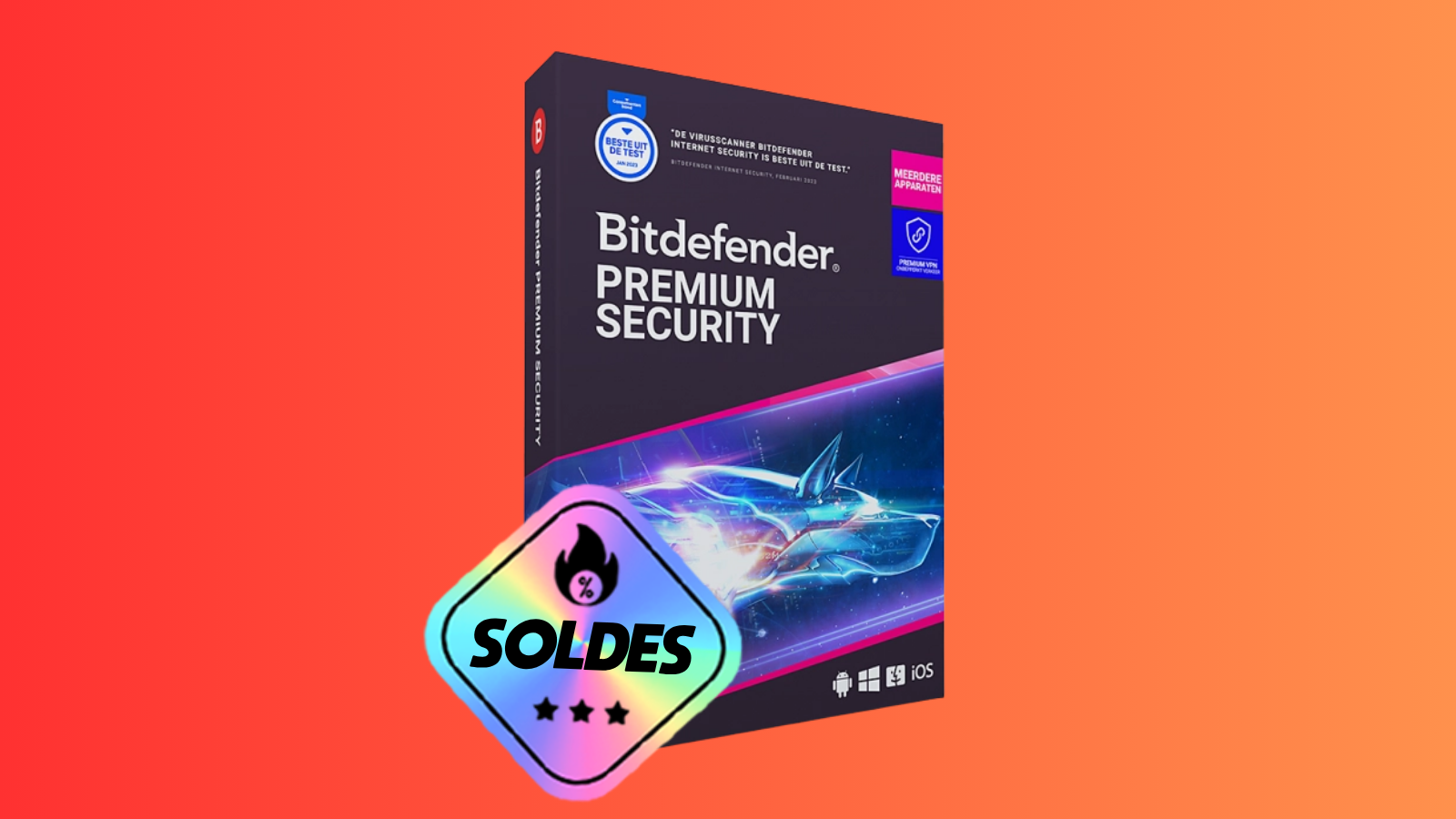 Bitdefender Premium Security : une suite complète pour protéger 5 appareils, VPN illimité inclus, à prix soldé
