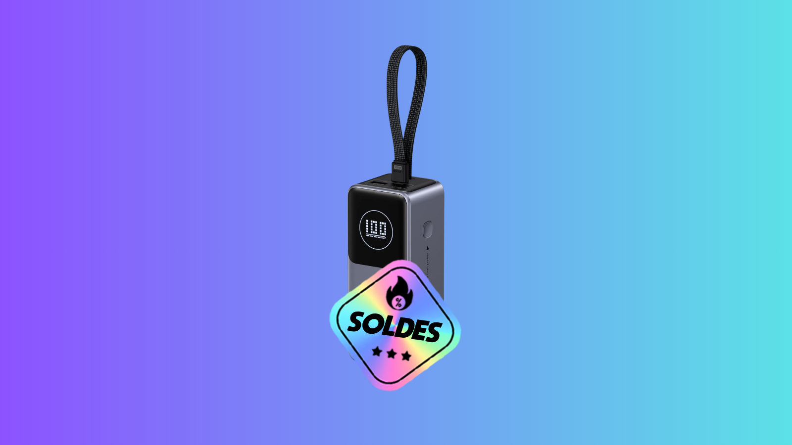 Cette batterie portable de 130W perd 40% de son prix, un deal parfait à l'approche des vacances